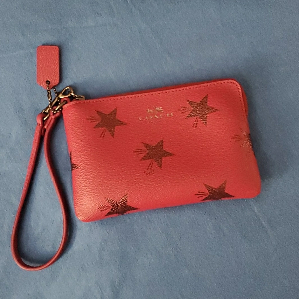 NWOT authentic  coach wristlet